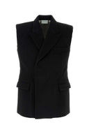 Vtmnts schwarzer Wollhülsen und Blazer