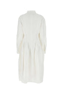 Bottega Veneta White Viscose Blend Dress