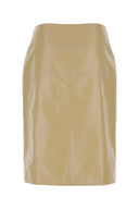 Bottega Veneta 베이지 가죽 스커트