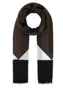 Saint Laurent gedruckter modaler Mischschal