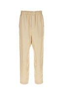 Saint Laurent Embroidered Satin Pant