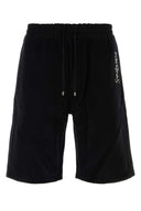 Saint Laurent Black Cotton Swimming Shorts