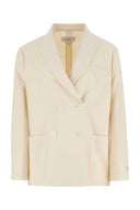 Prada Elfenbein Baumwollblazer
