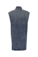 Prada denim ermeløs skjorte