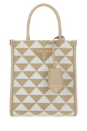 Prada bestickter Stoff Micro Symbole Handtasche