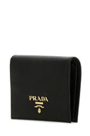 Portfel skórzany czarny prada