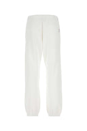 Autry Joggers de algodón blanco