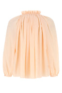 Lanvin Pastellrosa Crepe Bluse