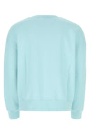 Palm Angels Pastello Pastello Farna di cotone azzurro
