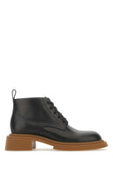 Loewe Black Leder -Knöchelstiefel