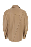 Loewe Dove Grey Leather Shirt