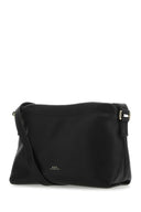 A.P.C. Black Synthetic Leather Ninon Crossbody Bag