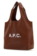 A.P.C. Caramel Synthetic Leather Shopping Bag