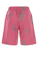 Needles Embroidered Cotton Blend Shorts