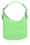 Borsa cosmo di cuoio verde di gran lunga verde