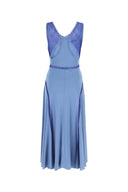 Koche Light Blue Viscose Dress