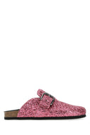 Filosofía di lorenzo Serafini Pink Glitters Slippers