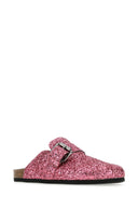 Filosofía di lorenzo Serafini Pink Glitters Slippers