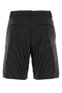 Valentino Garavani Black Nylon Bermuda Shorts