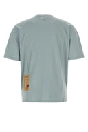 Ten C Powder Blue Cotton T Shirt