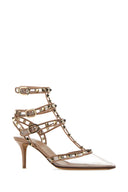 Valentino Garavani PVC e Pompe rocciose in pelle