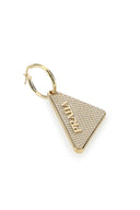 Prada Gold 925 Silver Symbole Single Left Earring