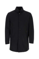 Moorer Dark Blue Nylon Blend Hektor Jacket