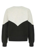 Isabel Marant Etoile Two Tone Cotton Blend Houston Sweatshirt