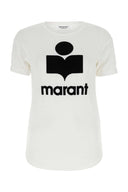 Isabel Marant Etoile White Linen Koldi T -shirt