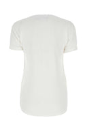 Isabel Marant Etoile White Linen Koldi T -shirt