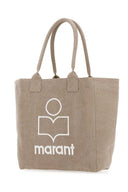 Isabel Marant Cappuccino Cotton Small Yenky Shopping Bag
