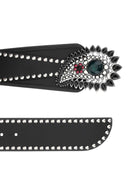 Isabel Marant Black Leather Belt