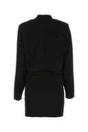 Isabel Marant Black Crepe Lazeli Mini Dress
