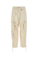 Isabel Marant Sand Cotton Eusebio Cargo Pant