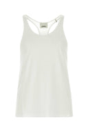 Isabel Marant White Viscose Folca Tank Top