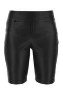 Loewe Black Leder und Stoff Leggings