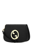Gucci zwart lederen Gucci Blondie clutch
