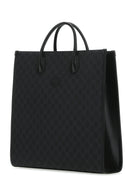 Gucci Gg Supreme Einkaufstasche aus Stoff und Leder