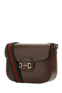 Gucci Brown Leder 1955 Horsebit Umhängetasche