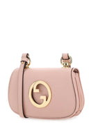 Gucci Pink Leather Gucci Blondie Crossbody Bag