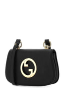 Gucci Black Leather Gucci Blondie Crossbody Bag