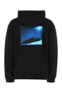 OAMC Schwarzes Baumwoll übergroße Sweatshirt