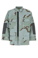 Oamc Printed Cotton Blend Shirt