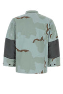 Oamc Printed Cotton Blend Shirt
