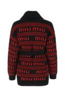Miu Miu Embroidered Cashmere Oversize Cardigan