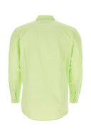 House Of Sunny Acid Green Poplin Vito Shirt