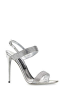 Dolce & Gabbana abbellita satinata satinata sandali