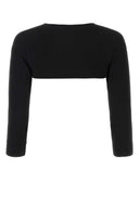Dolce & Gabbana Black Viscose Blend Cardigan