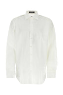 RAF Simons White Poplin Oversize Shirt