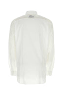 RAF Simons White Poplin Oversize Shirt